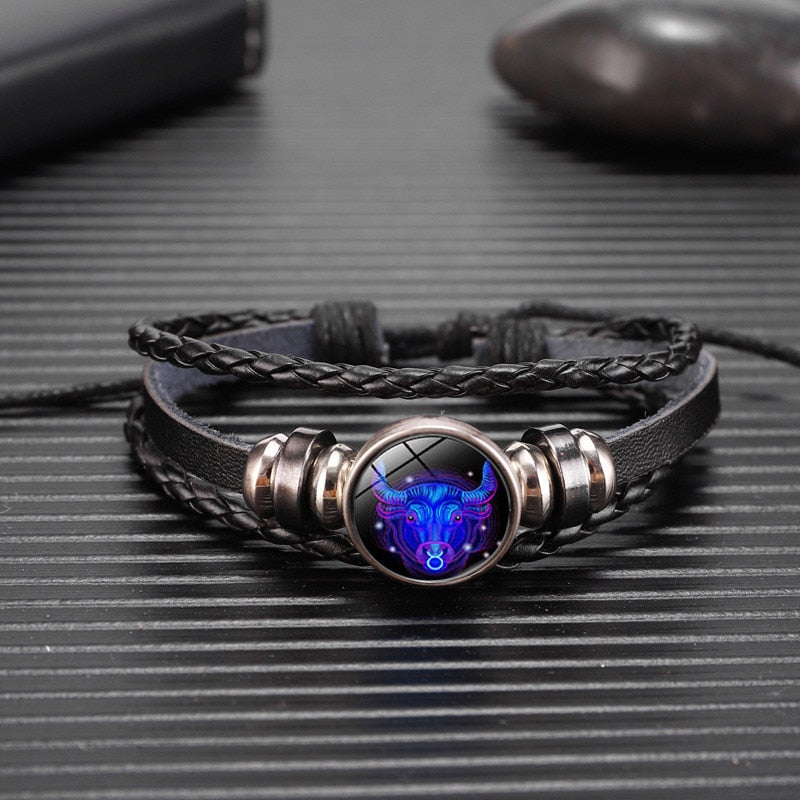 Blue Zodiac Bracelet