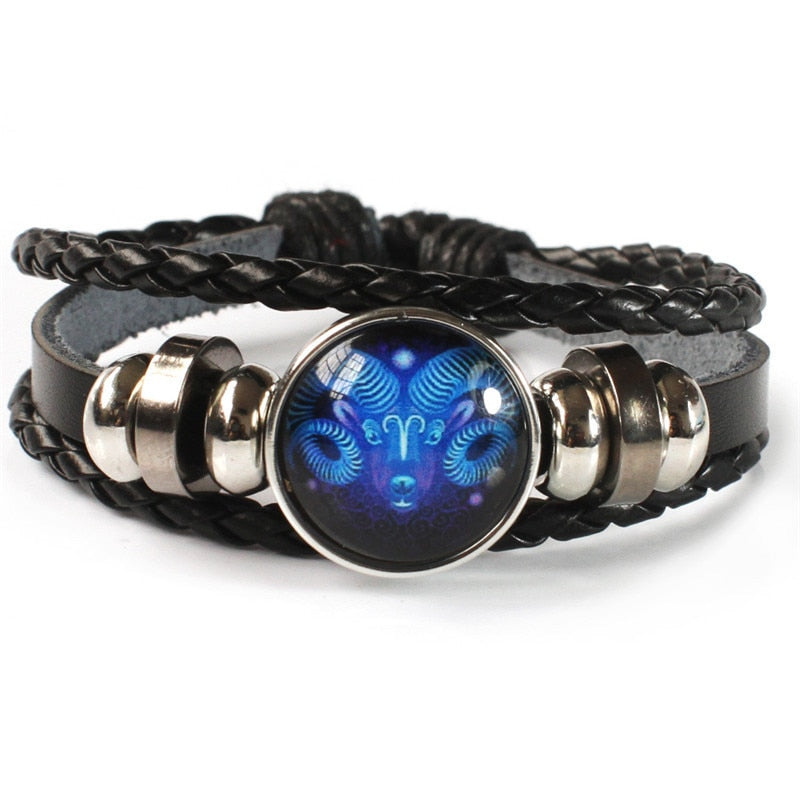 Blue Zodiac Bracelet