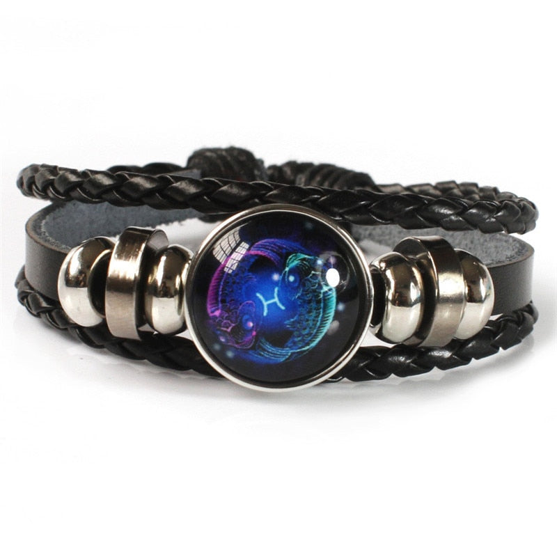 Blue Zodiac Bracelet