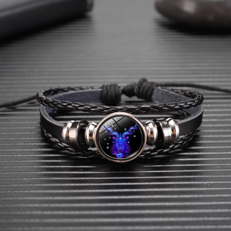 Blue Zodiac Bracelet