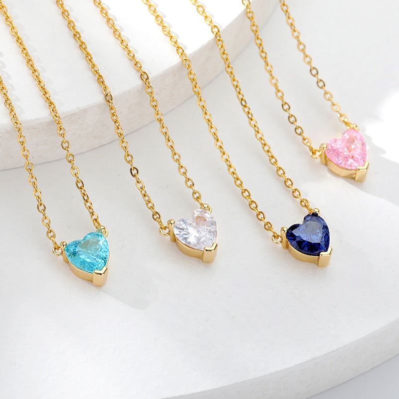 Heart Gem Necklace