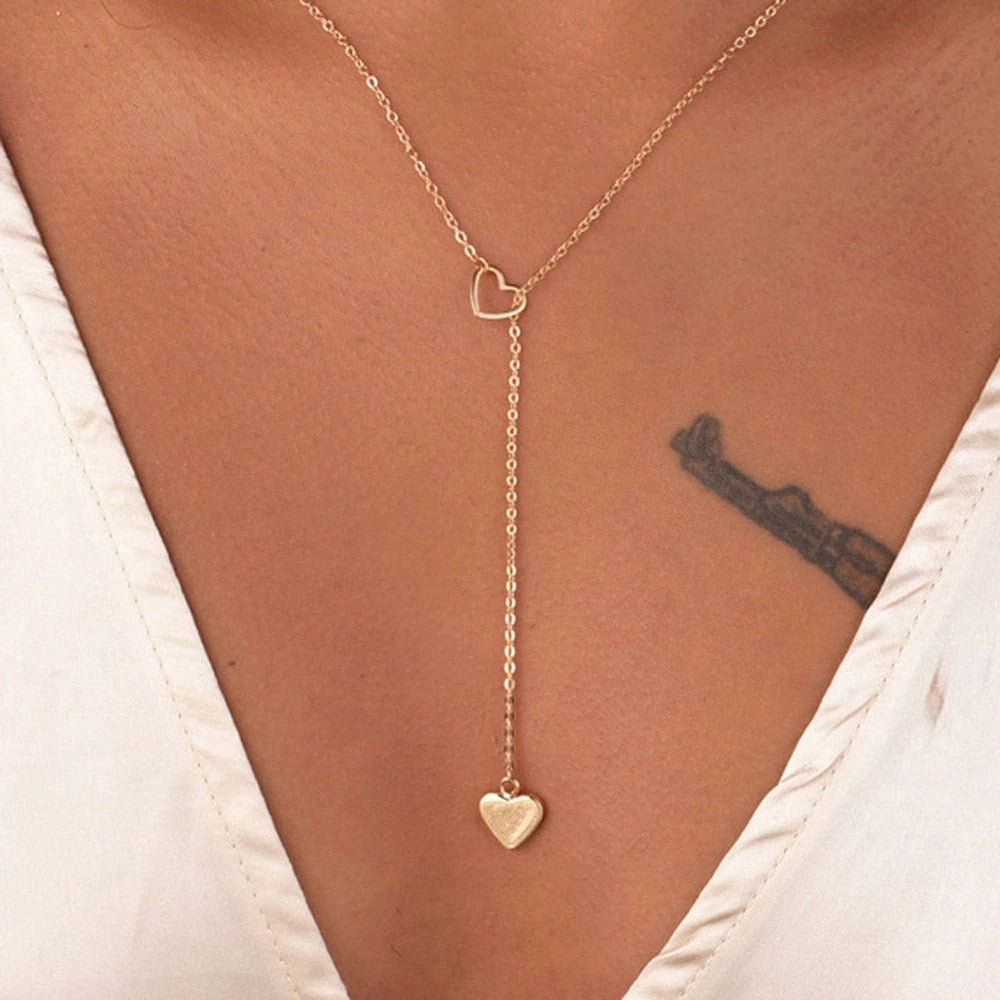 Twin Heart Necklace