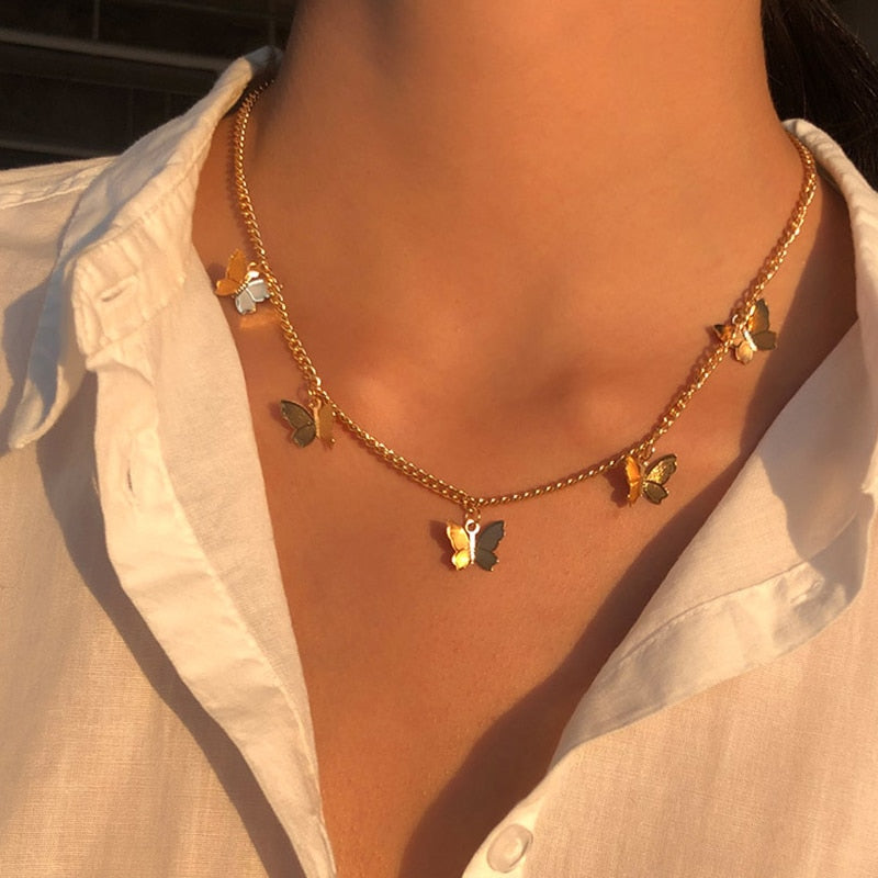 Butterflies Necklace