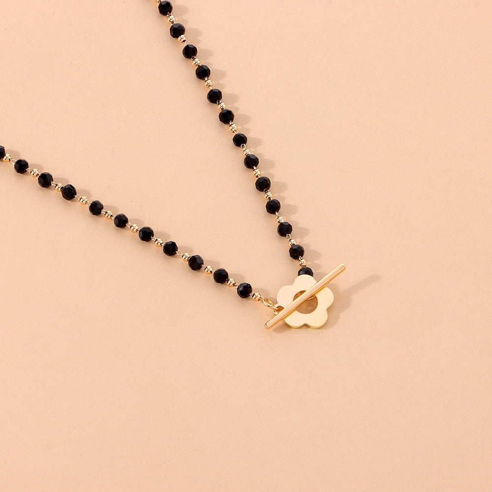 Flower Lariat Necklace