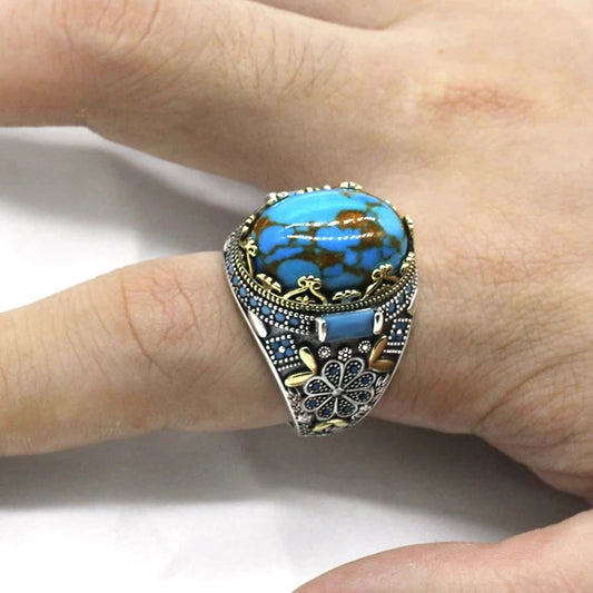 Royal Turquoise Gem Ring