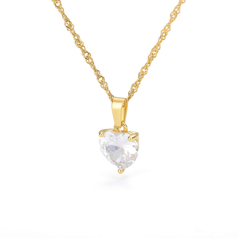 Heart Gem Necklace