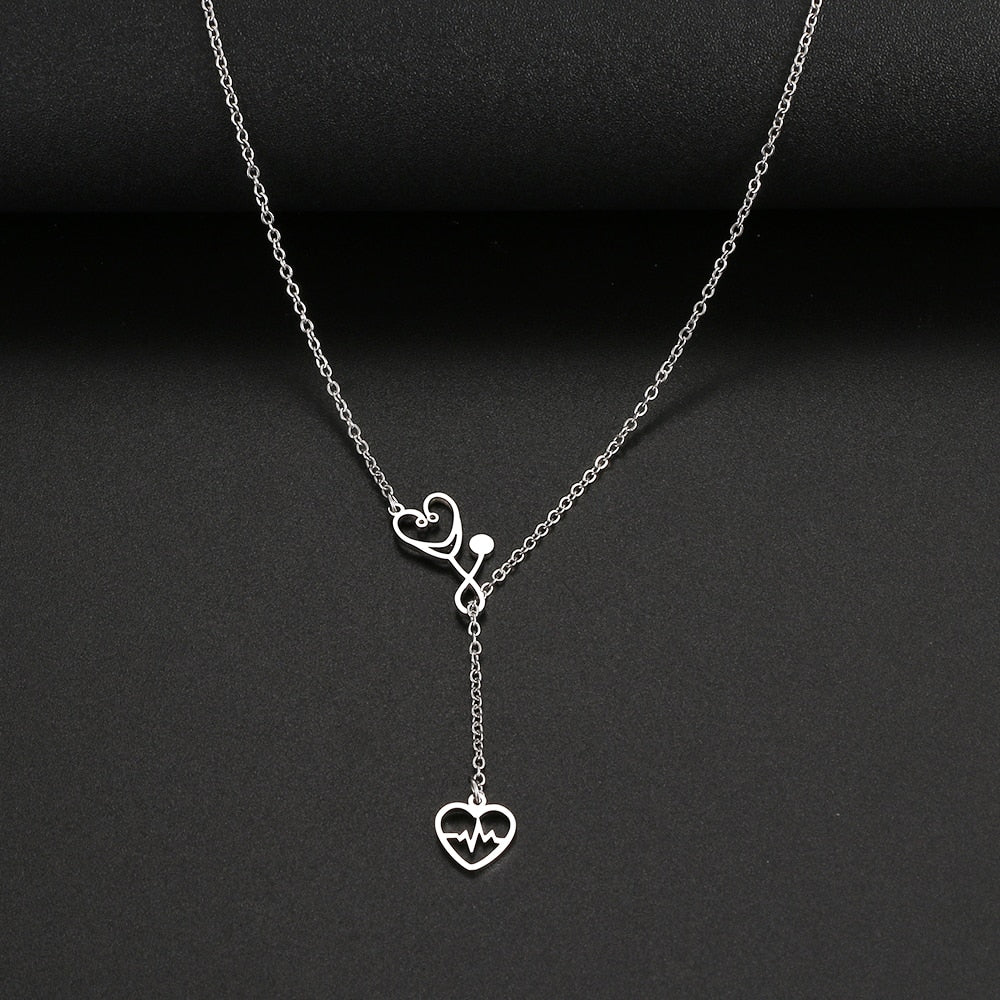 Heartbeat Necklace