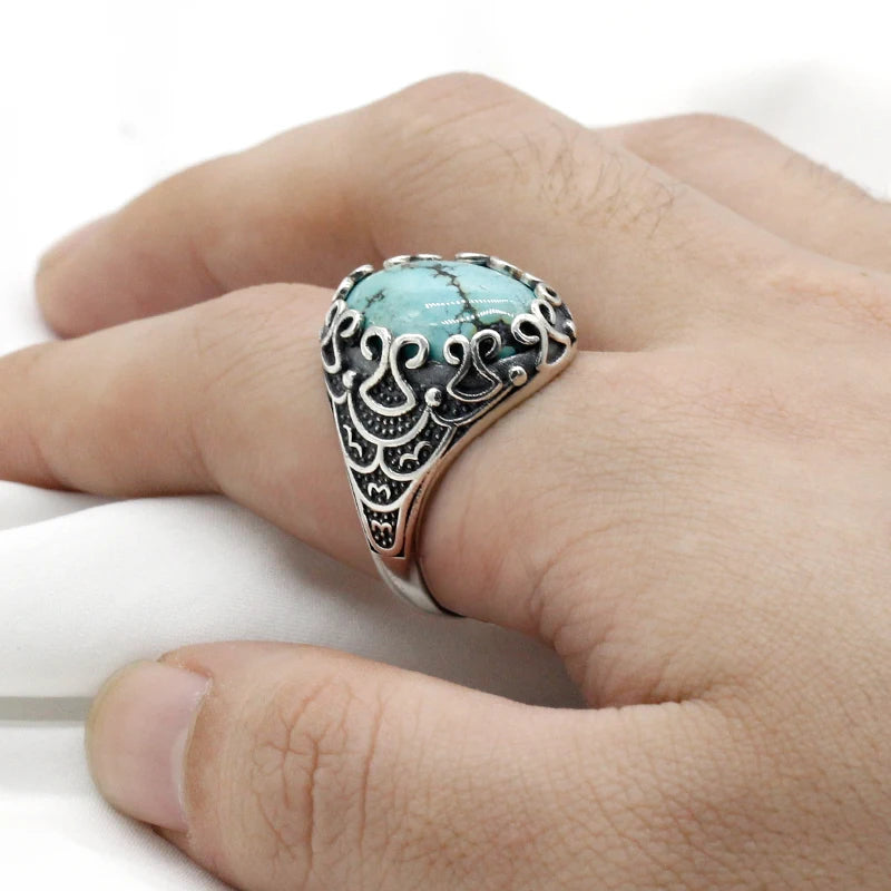 Turquoise Eye Ring