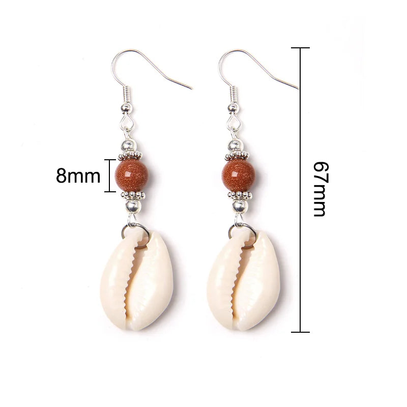 Natural Stone Earring