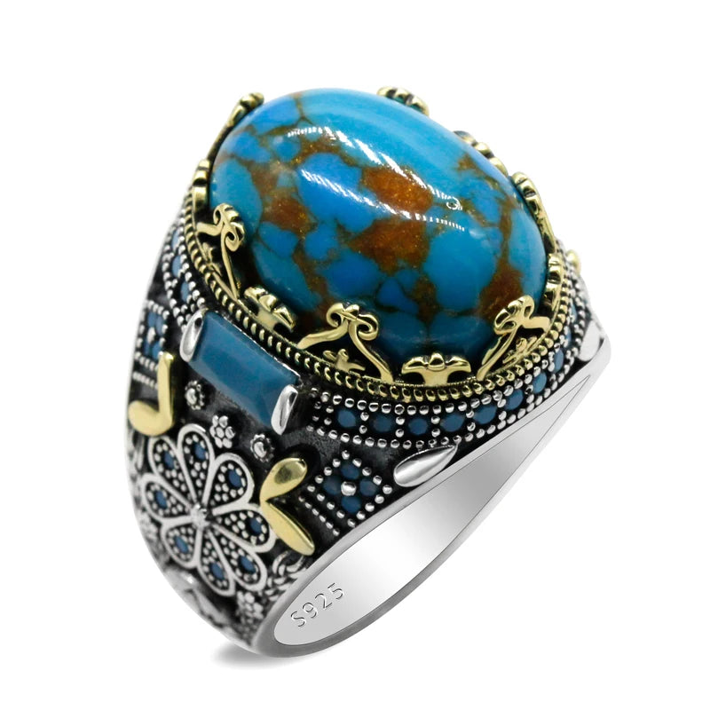 Royal Turquoise Gem Ring