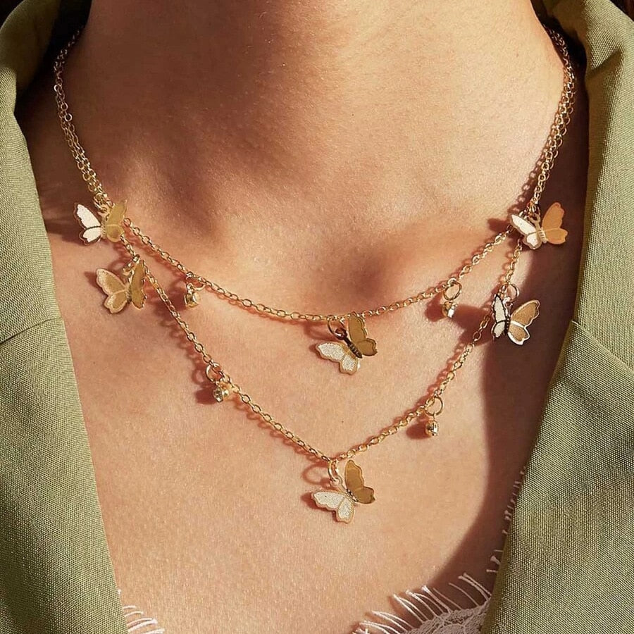 Butterflies Necklace