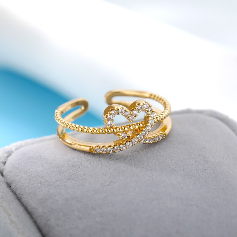 Infinity Heart Ring