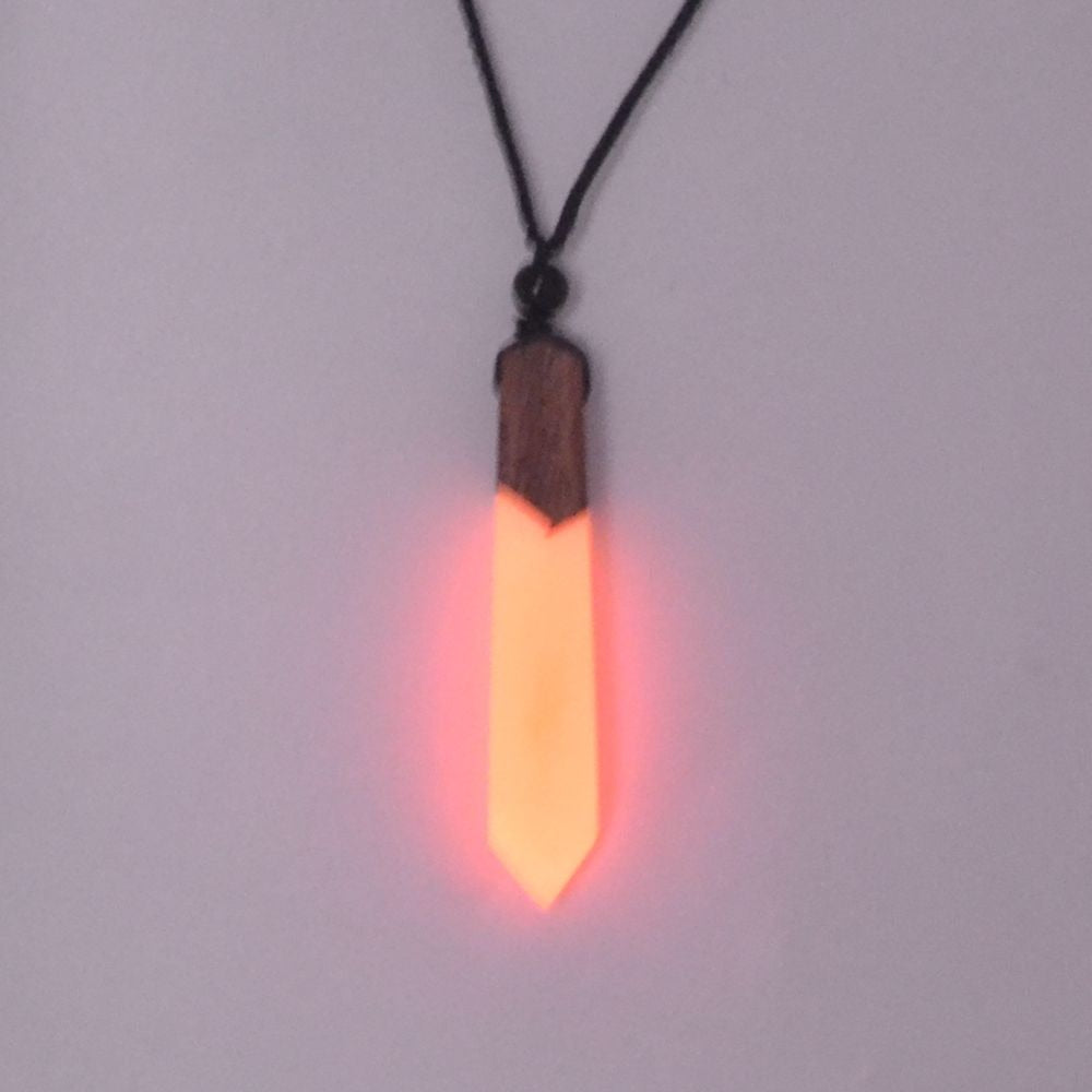 Luminous Arrow Necklace