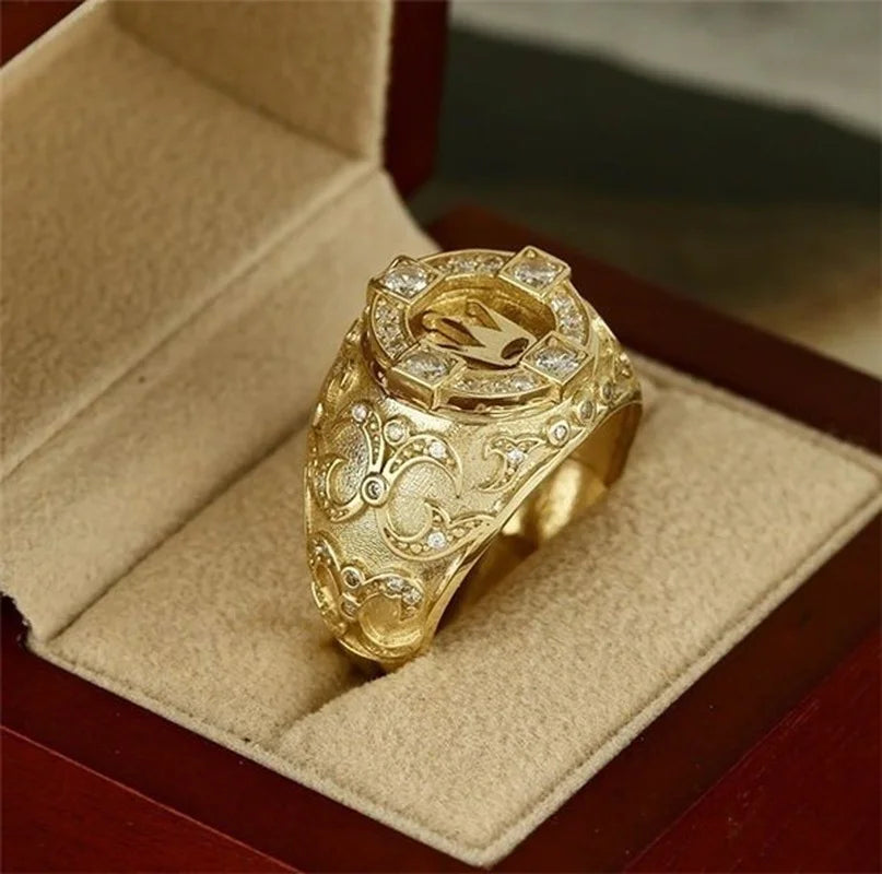 Golden Crown Ring