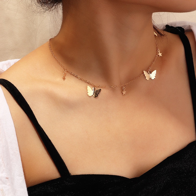 Butterflies Necklace