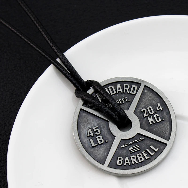 Barbell Necklace