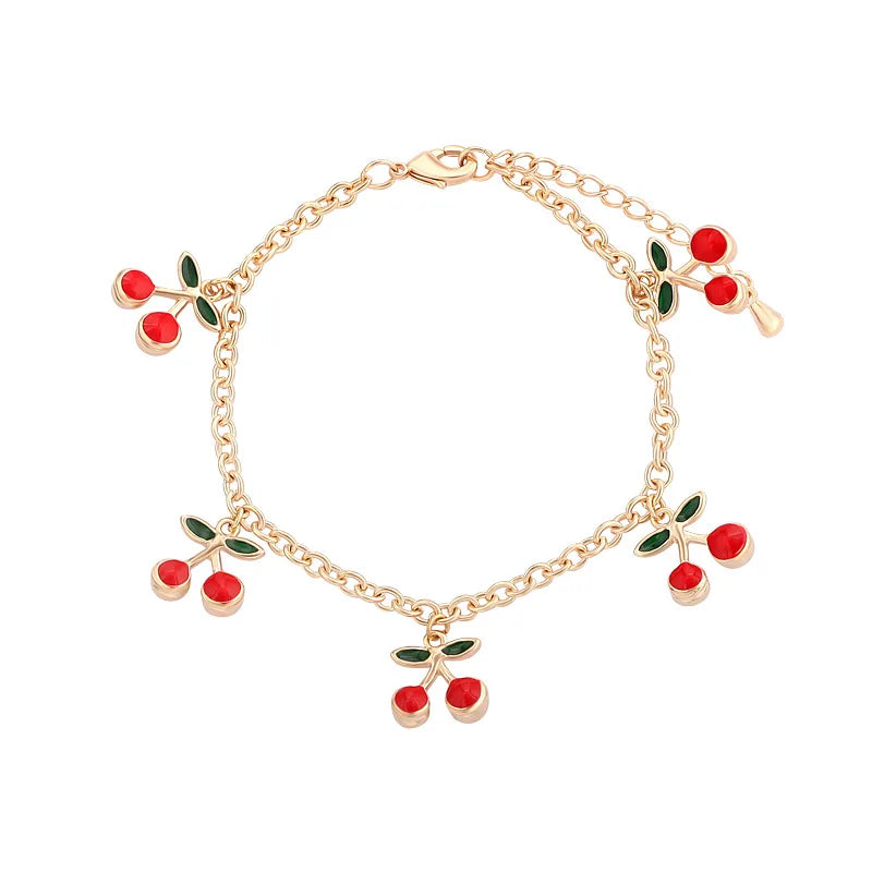 Red Cherry Anklet