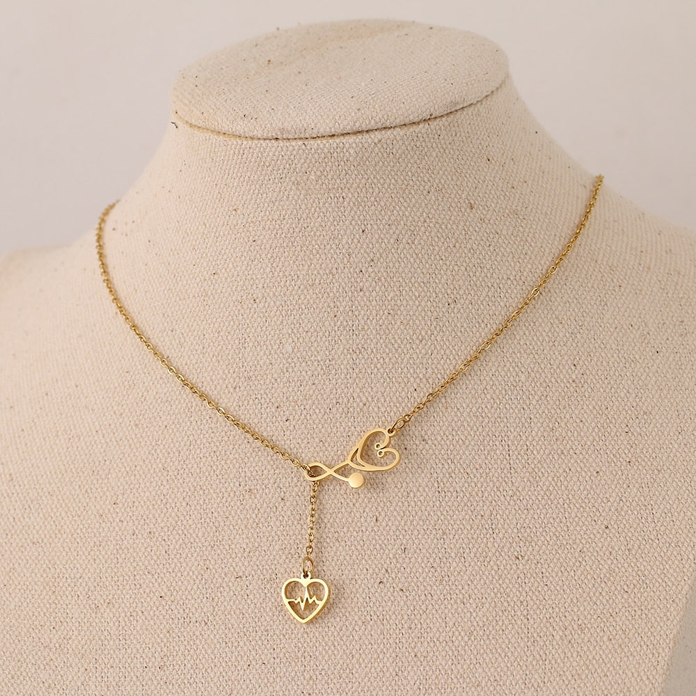 Heartbeat Necklace