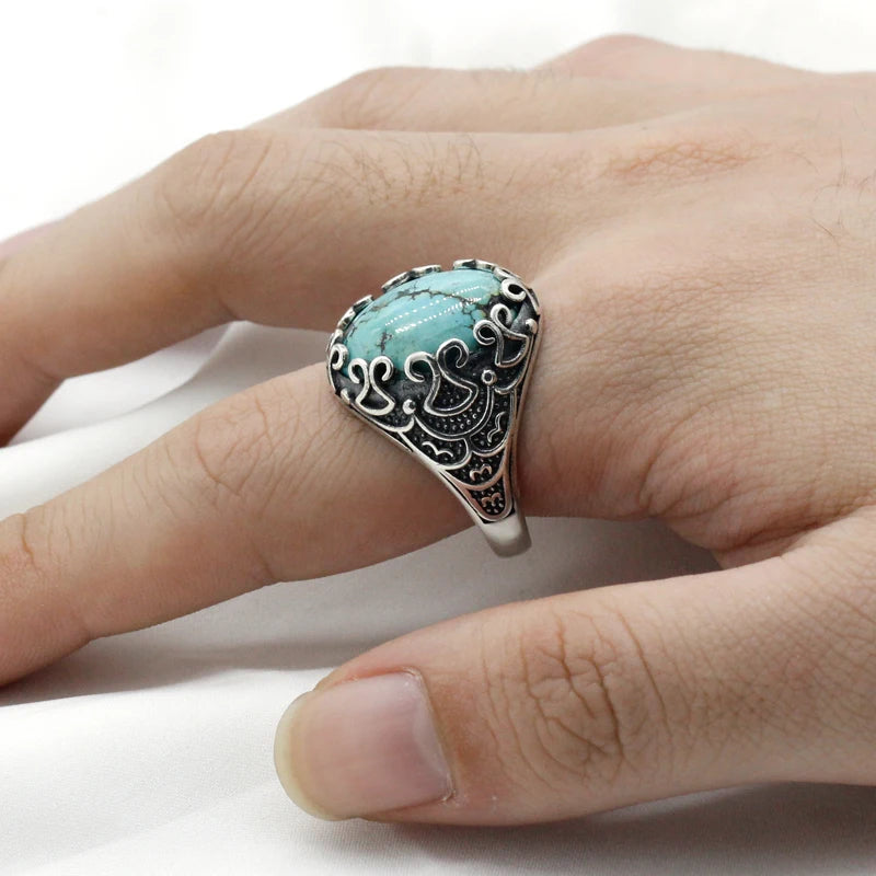 Turquoise Eye Ring