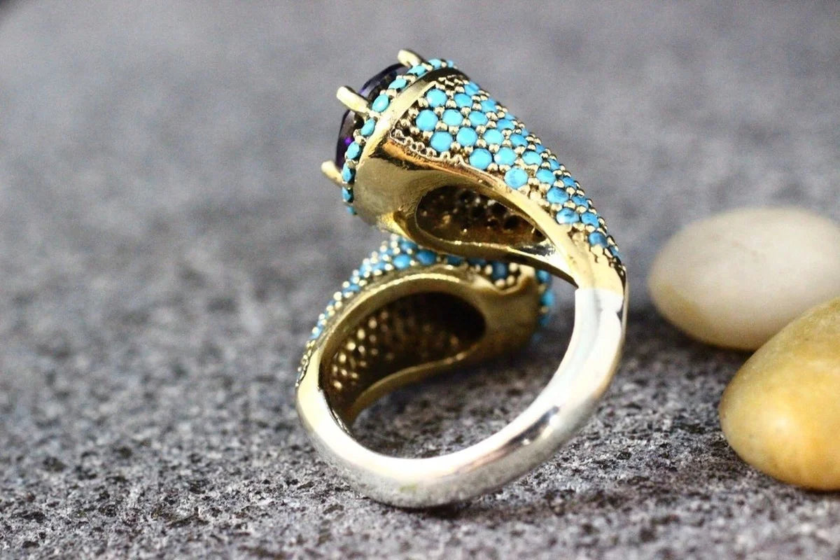 Gem Turquoise Ring