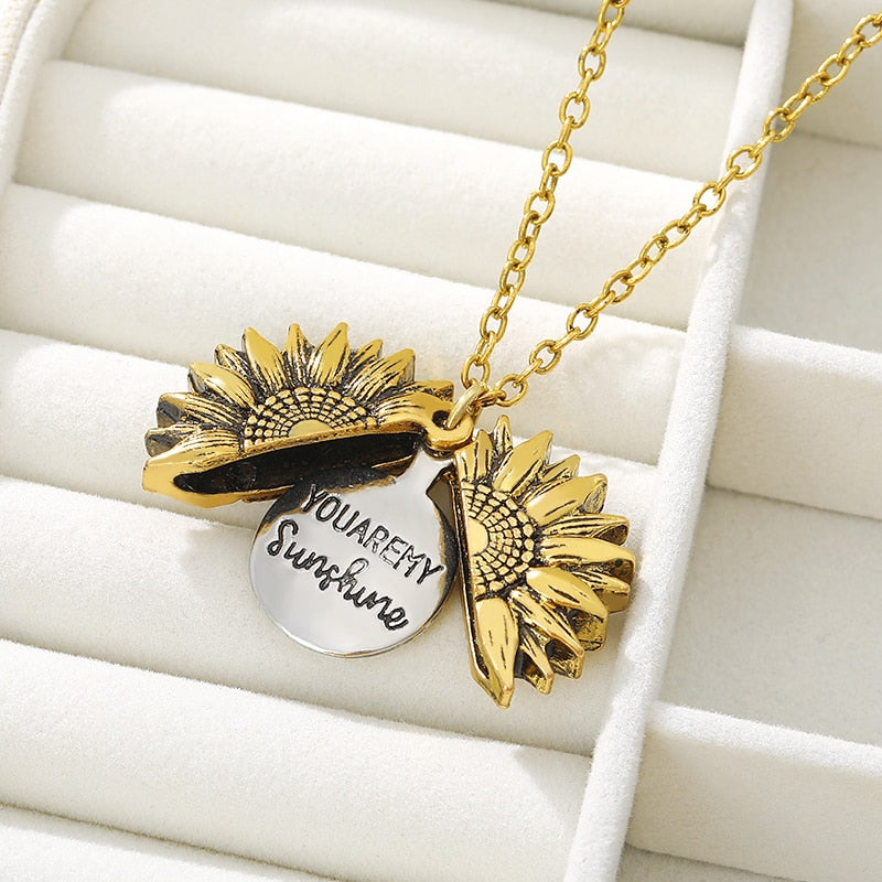 Sunflower Necklace