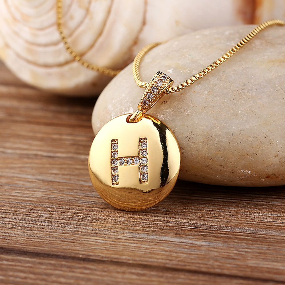 Golden Letter Necklace