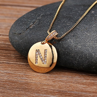 Golden Letter Necklace