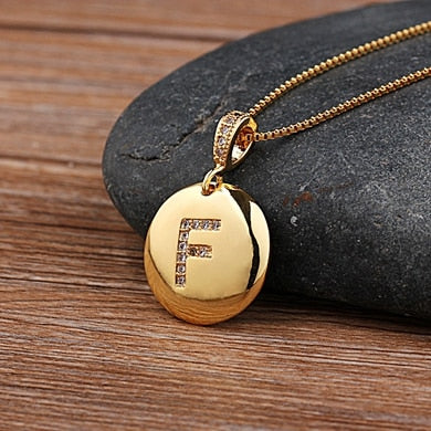 Golden Letter Necklace