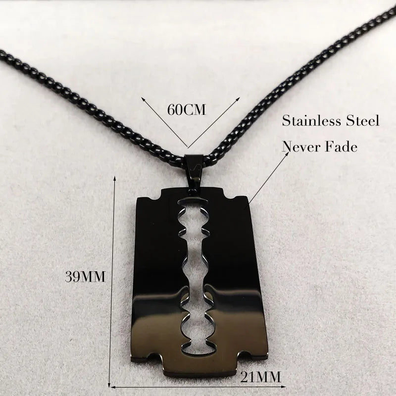 Blade Razor Pendant