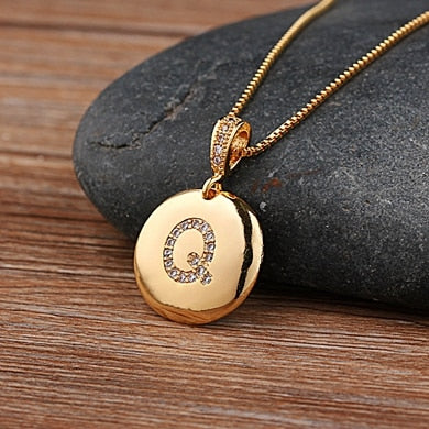 Golden Letter Necklace