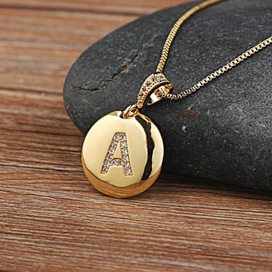 Golden Letter Necklace