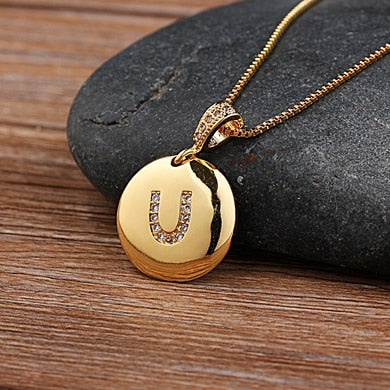 Golden Letter Necklace