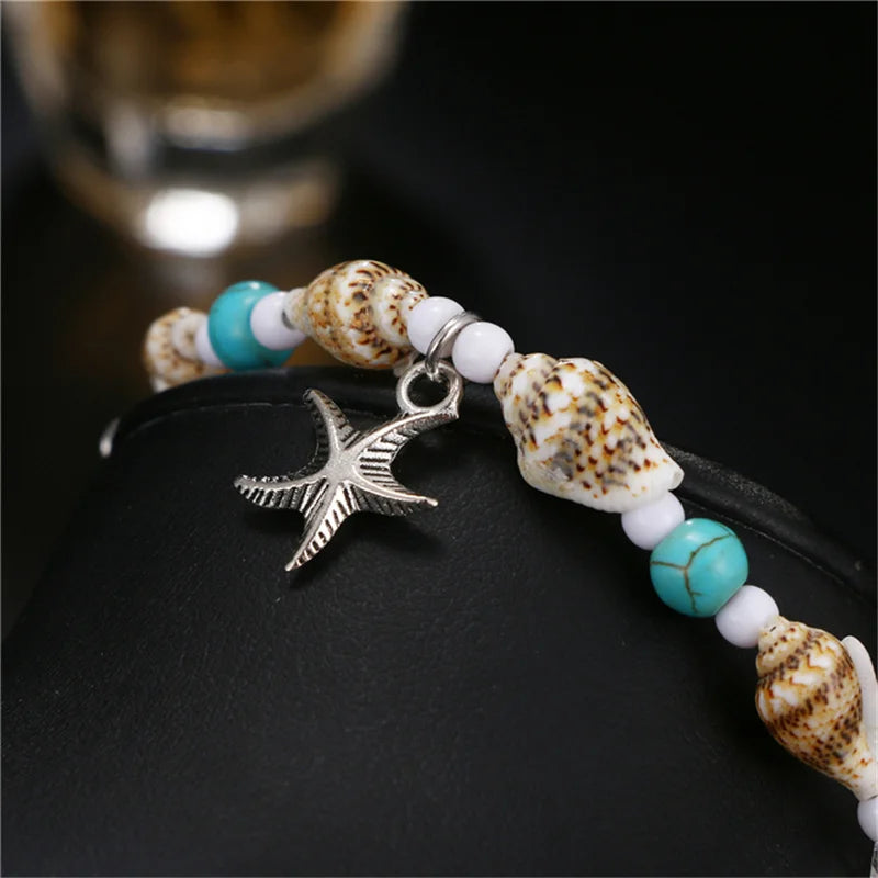 Starfish Anklet