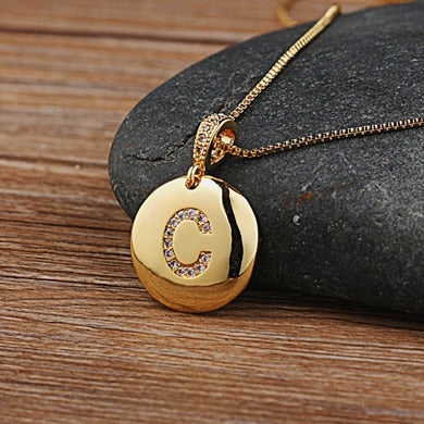 Golden Letter Necklace