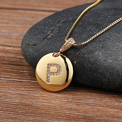 Golden Letter Necklace