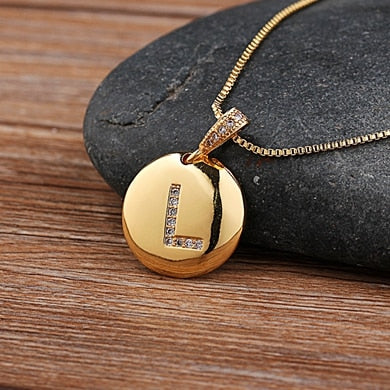 Golden Letter Necklace