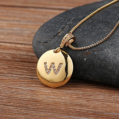 Golden Letter Necklace