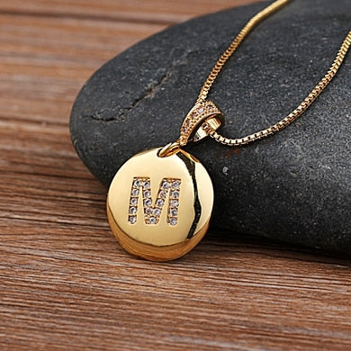 Golden Letter Necklace