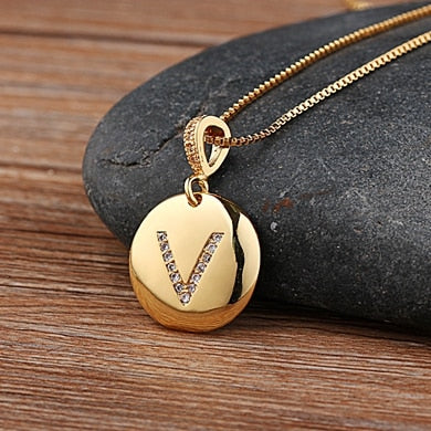 Golden Letter Necklace