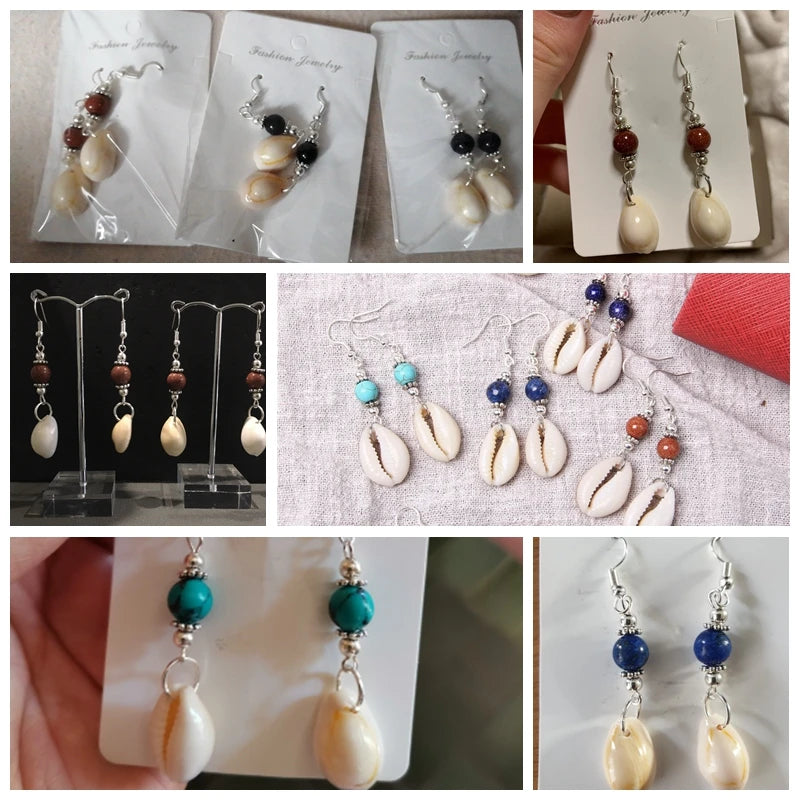 Natural Stone Earring