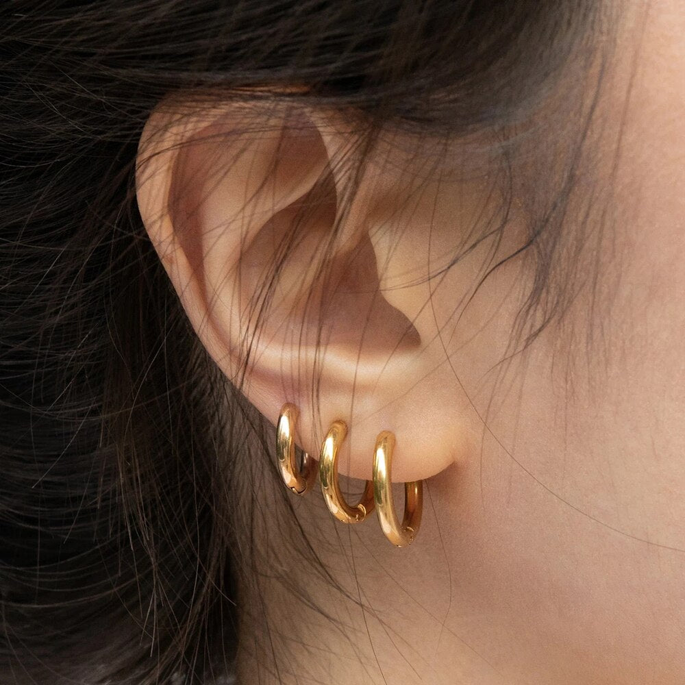 Circle Hoop Earring