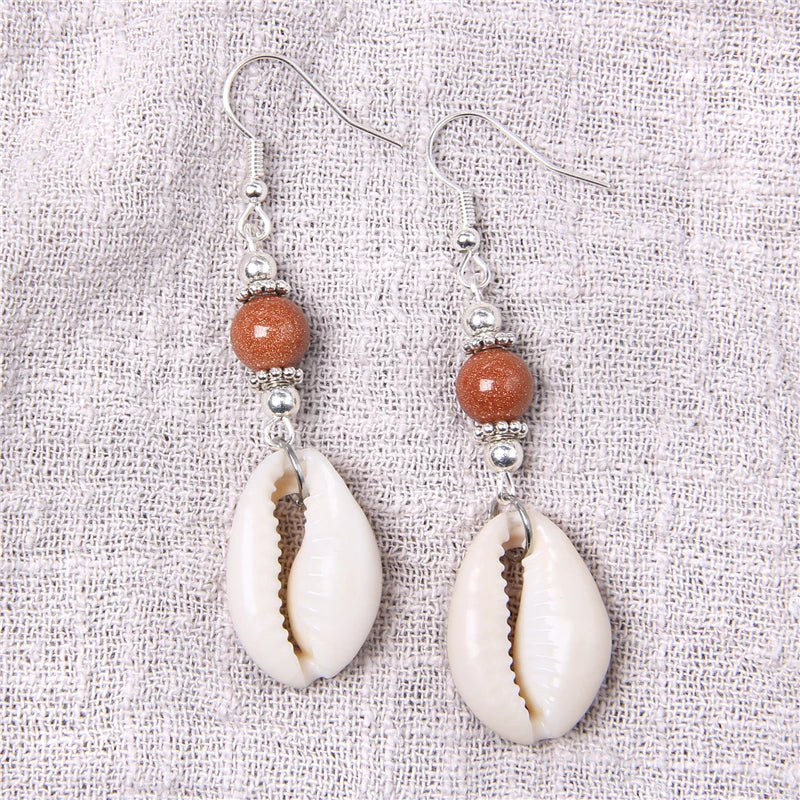 Natural Stone Earring