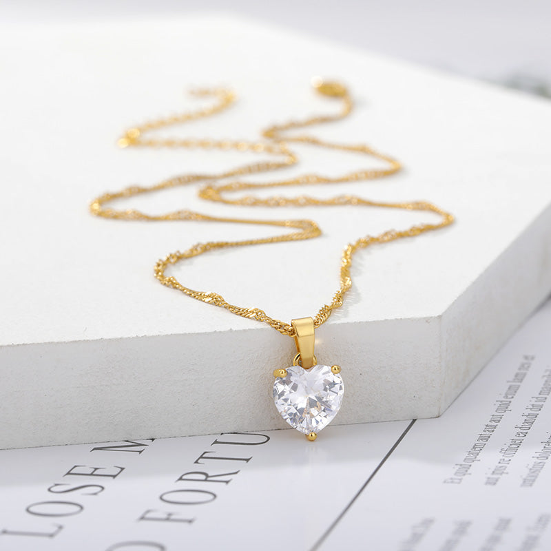 Heart Gem Necklace