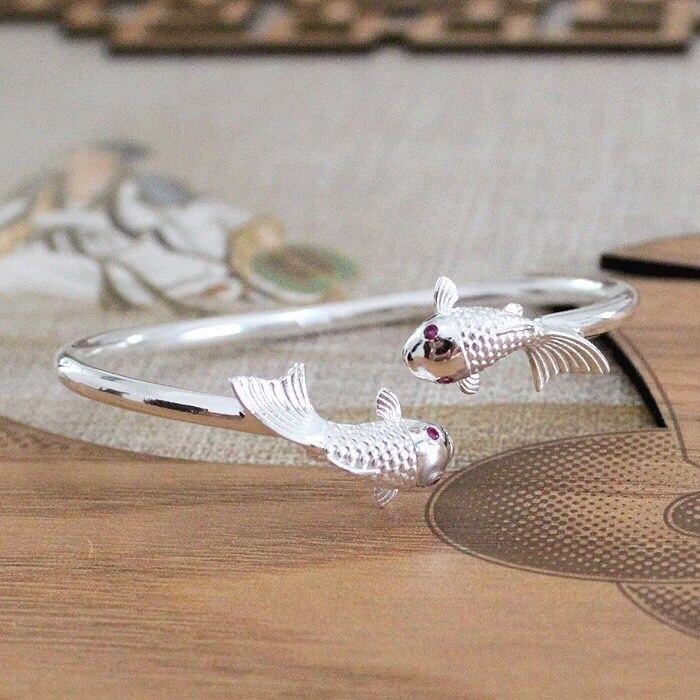 Silver Fish Bracelet