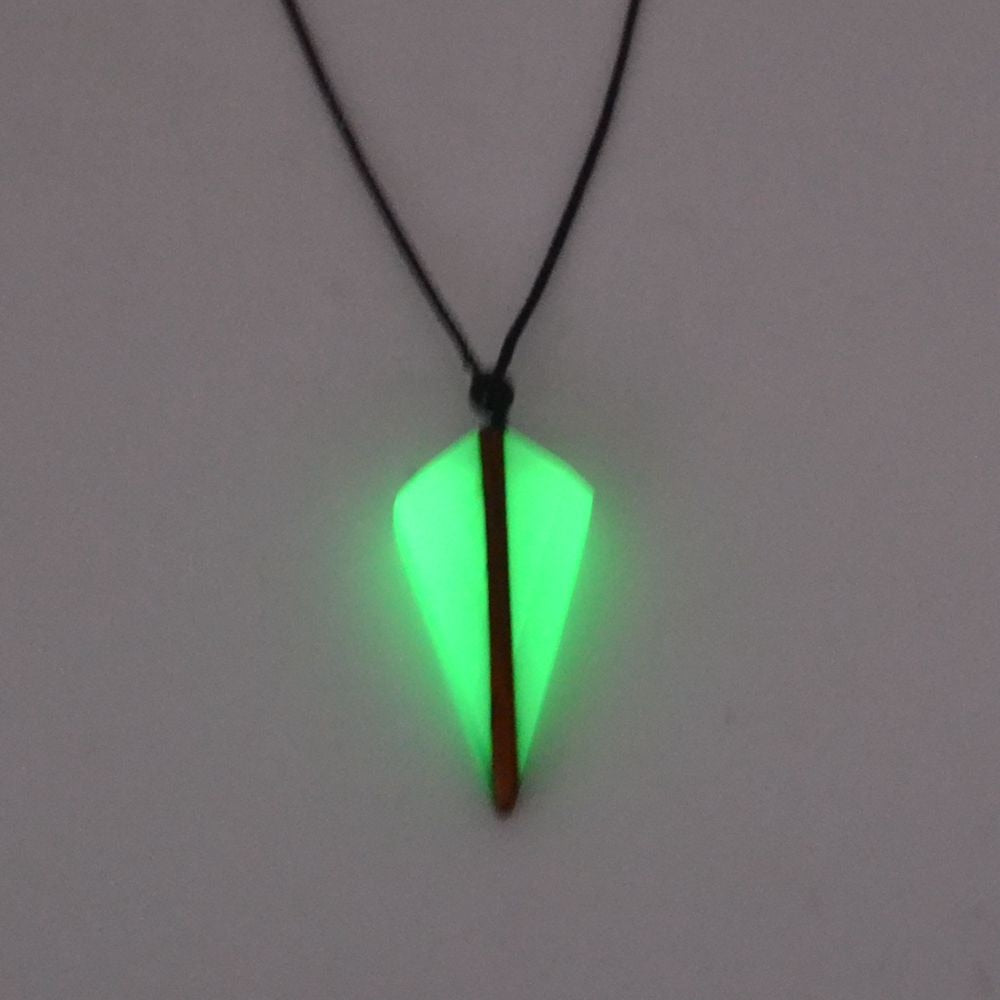 Luminous Arrow Necklace