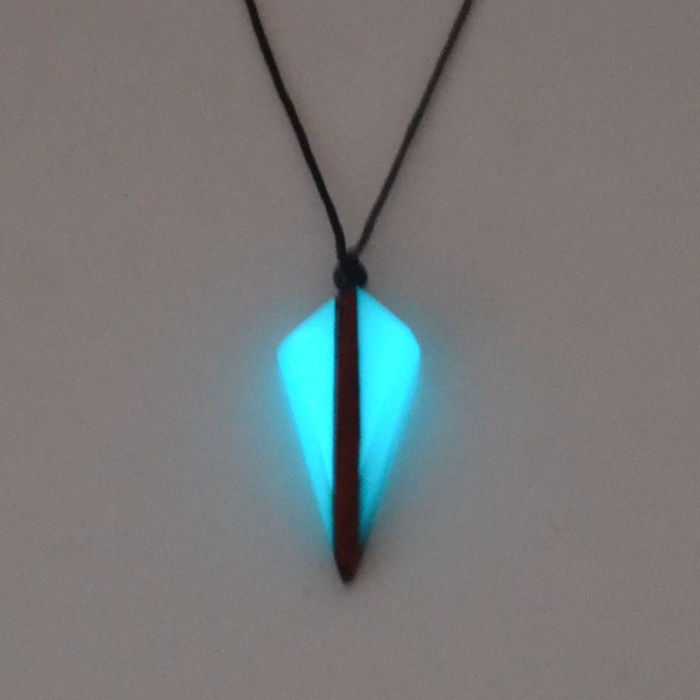 Luminous Arrow Necklace