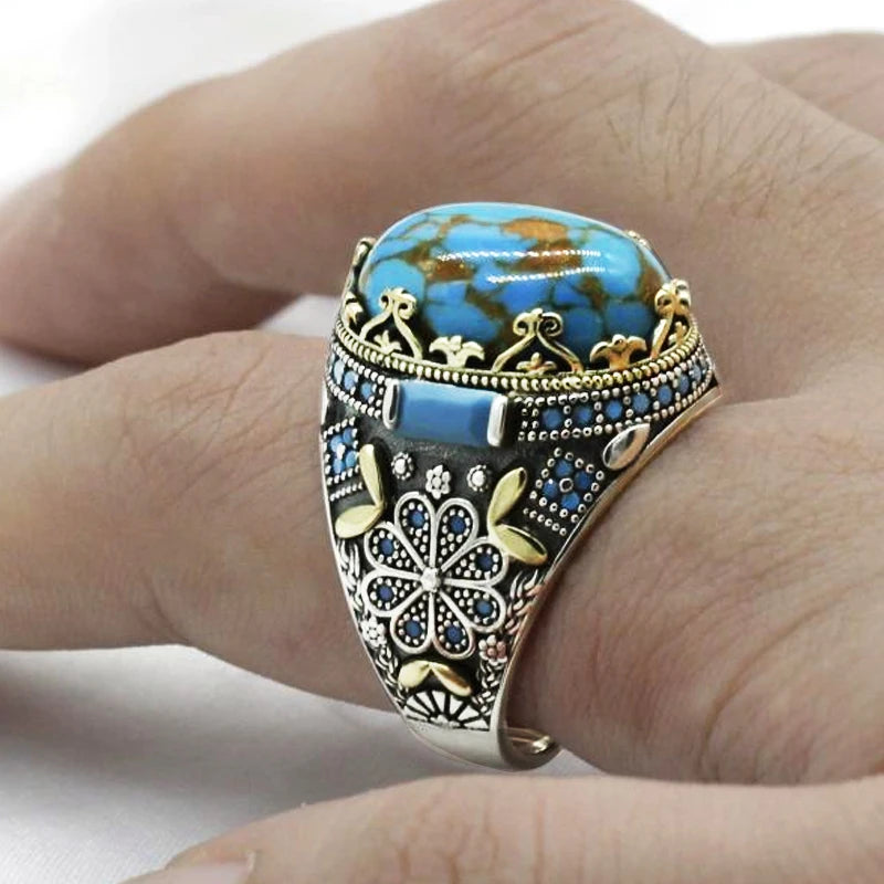 Royal Turquoise Gem Ring