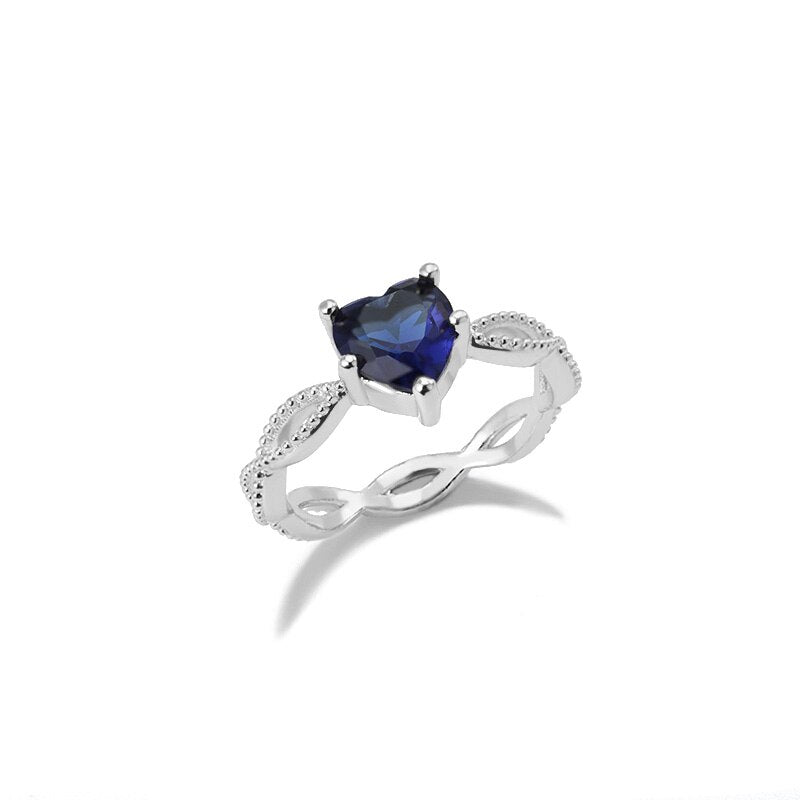 Ocean Heart Ring