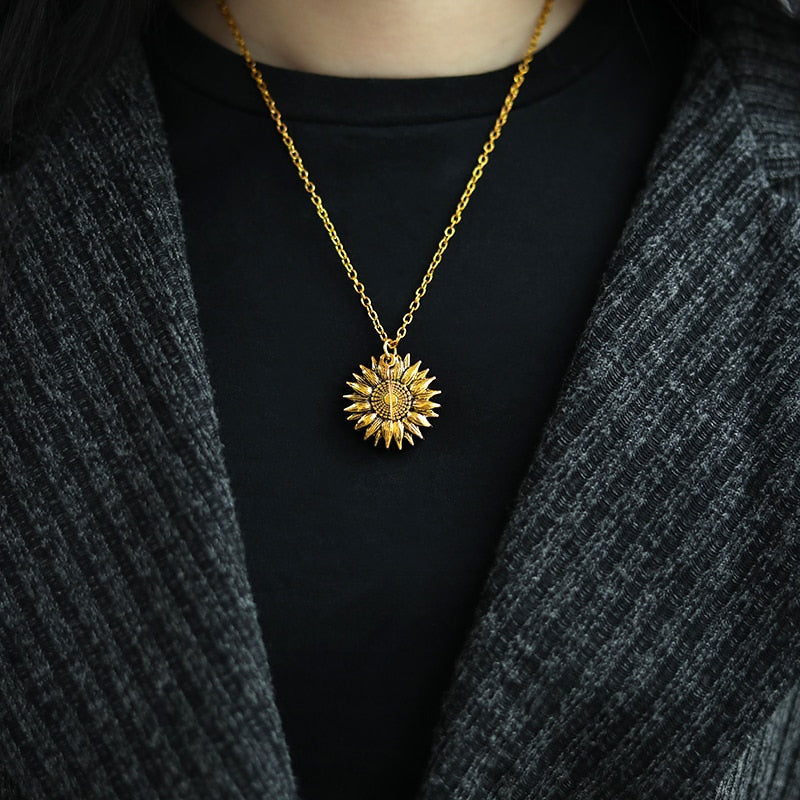 Sunflower Necklace