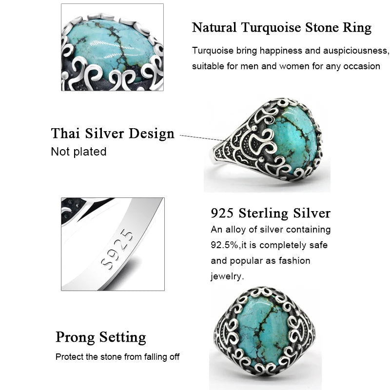 Turquoise Eye Ring